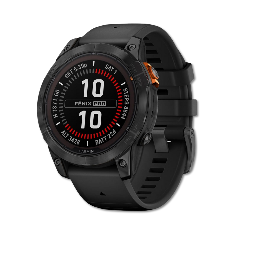 Garmin fenix 7 Pro Solar Edition 47mm front view