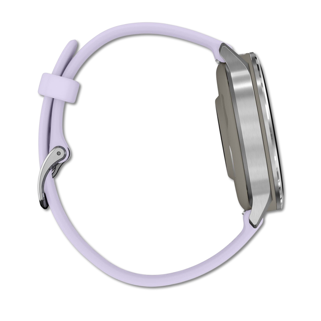 #Color_Silver with Periwinkle Band