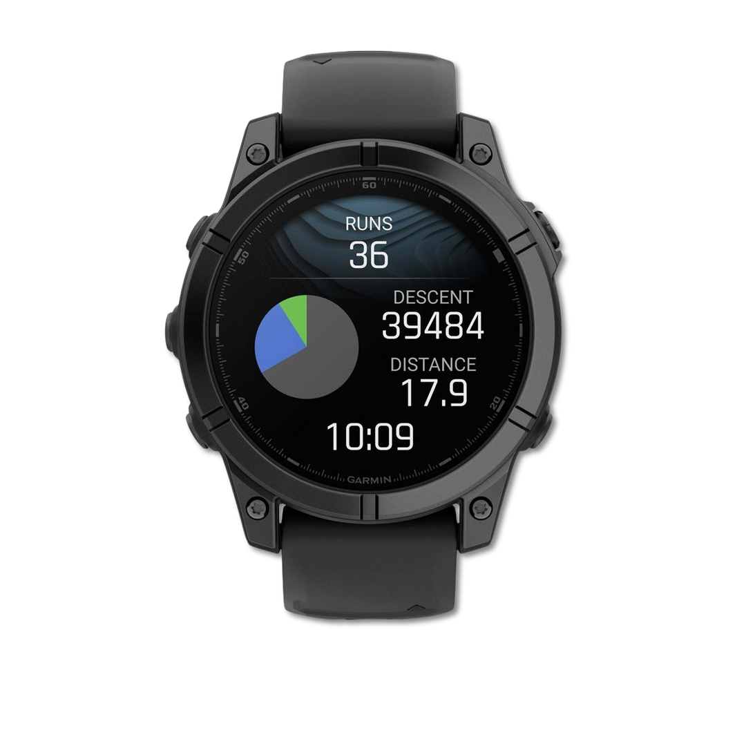 Garmin fenix E outdoor navigation screen