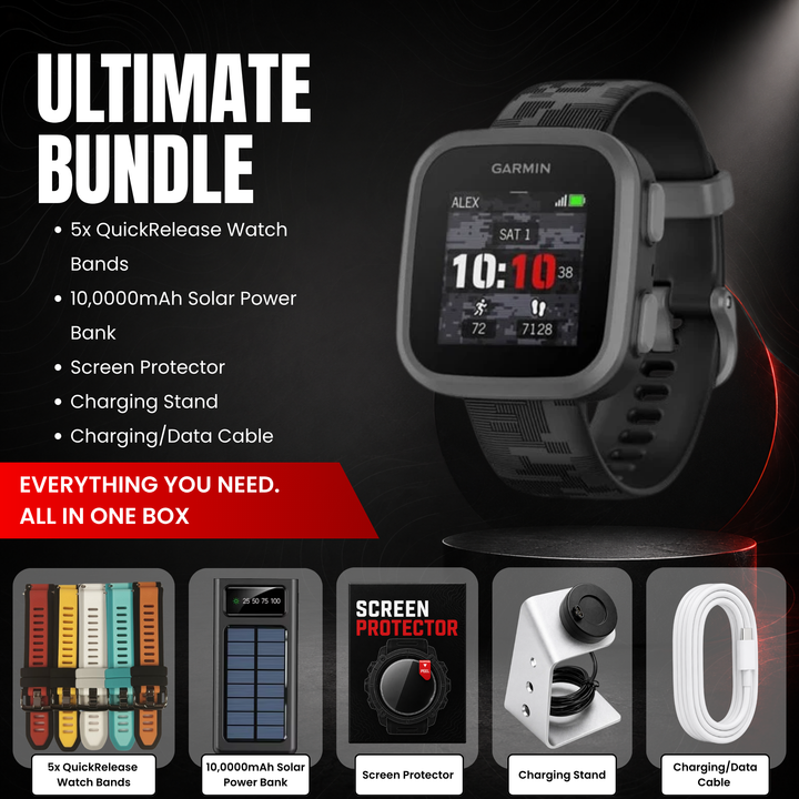 Garmin Bounce Kids LTE Smartwatch Bundle with Free Accessories