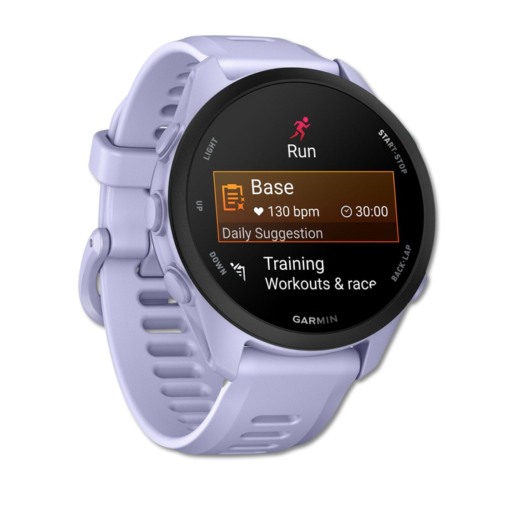Garmin Forerunner 70 Cool Lavender left