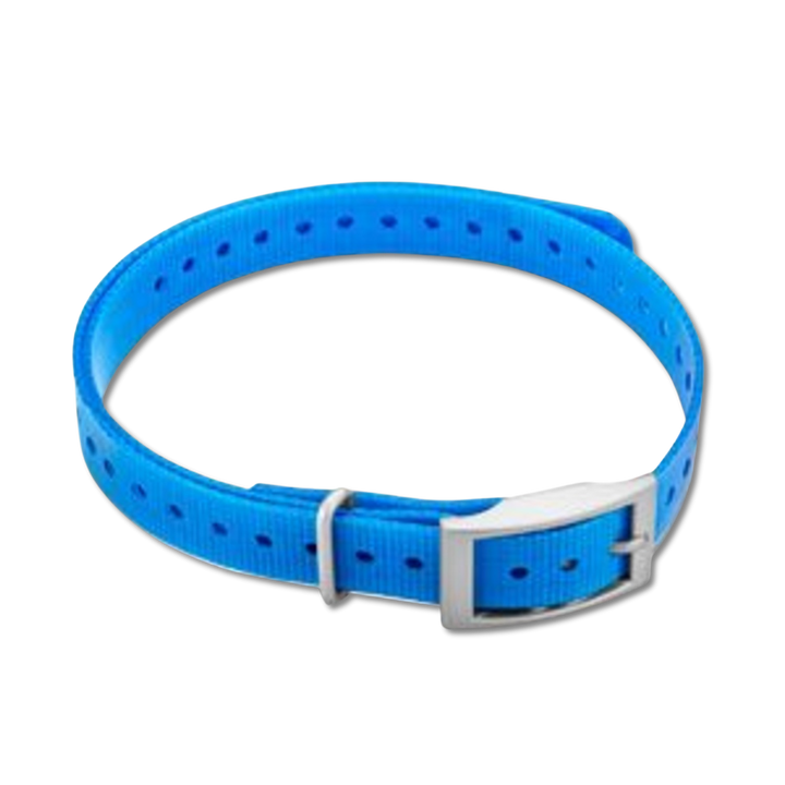 Garmin 3/4-inch collar strap blue