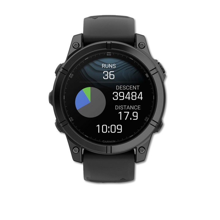 Garmin fenix E outdoor navigation screen