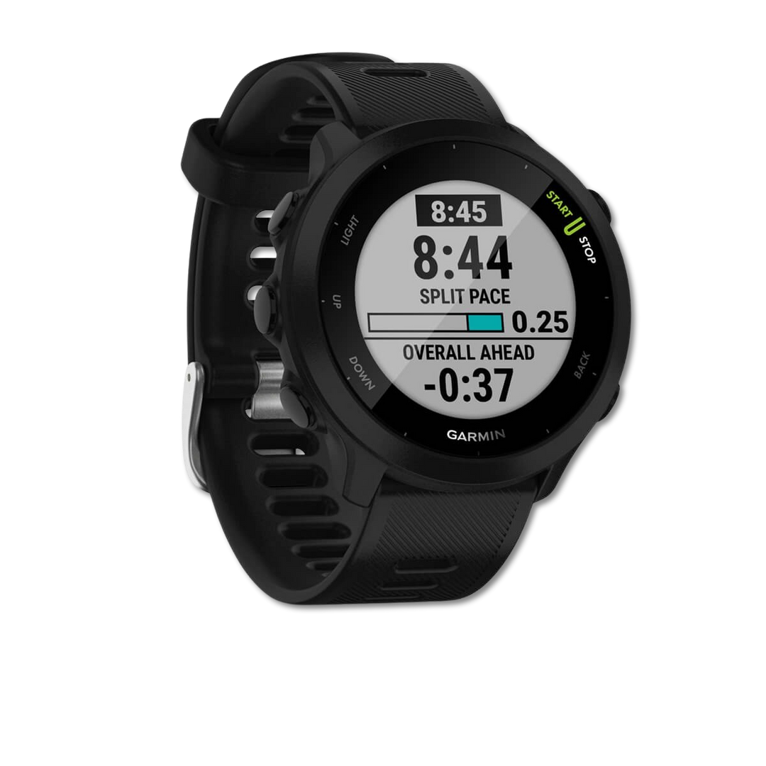 Garmin Forerunner 55 Black left profile