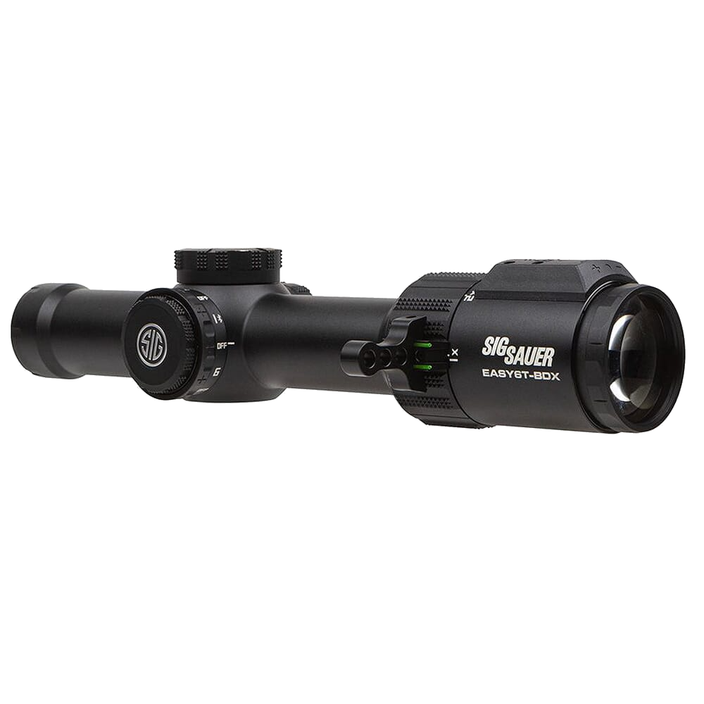 Sig Sauer EASY6-BDX 1-6x24mm riflescope, right side with illumination dial