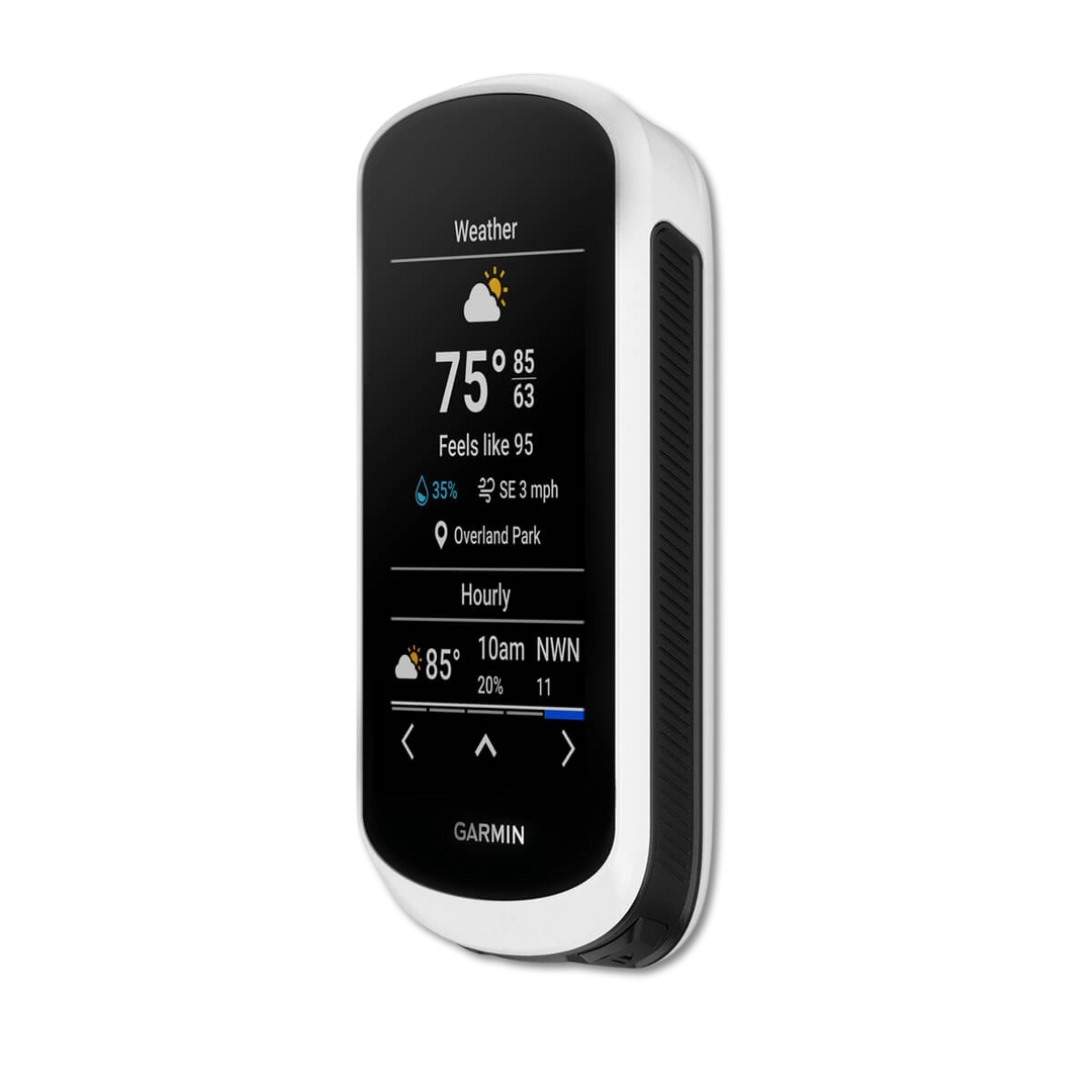 Garmin Edge Explore 2 — weather screen