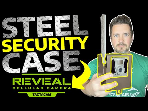 Durable Steel Case for Tactacam Reveal X Gen 2, Reveal X Pro, Reveal XB Not Compatible with Reveal X Gen 3.0 Reveal Pro 3.0