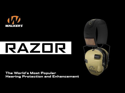Walker's Razor Slim Electronic Hearing Protection