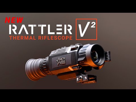 AGM RattlerV2 35-640 Rechargeable Thermal Imaging Riflescope