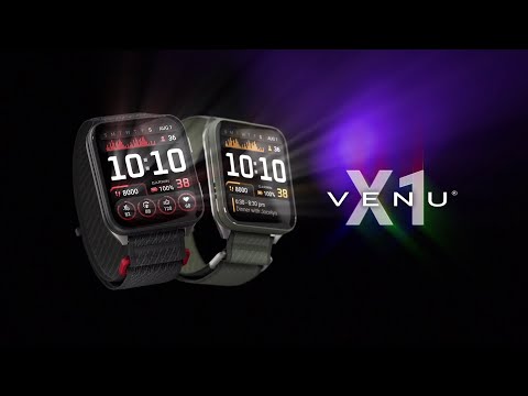 Garmin Venu® X1 Smartwatch - Bundle with Free Charging Accessories