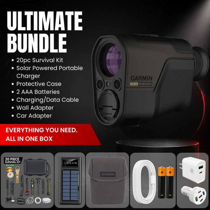 Garmin Xero® L60i Laser Rangefinder - Ultimate Bundle