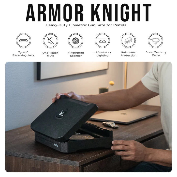 RPNB Quick Access Fingerprint Gun Safe RP2018