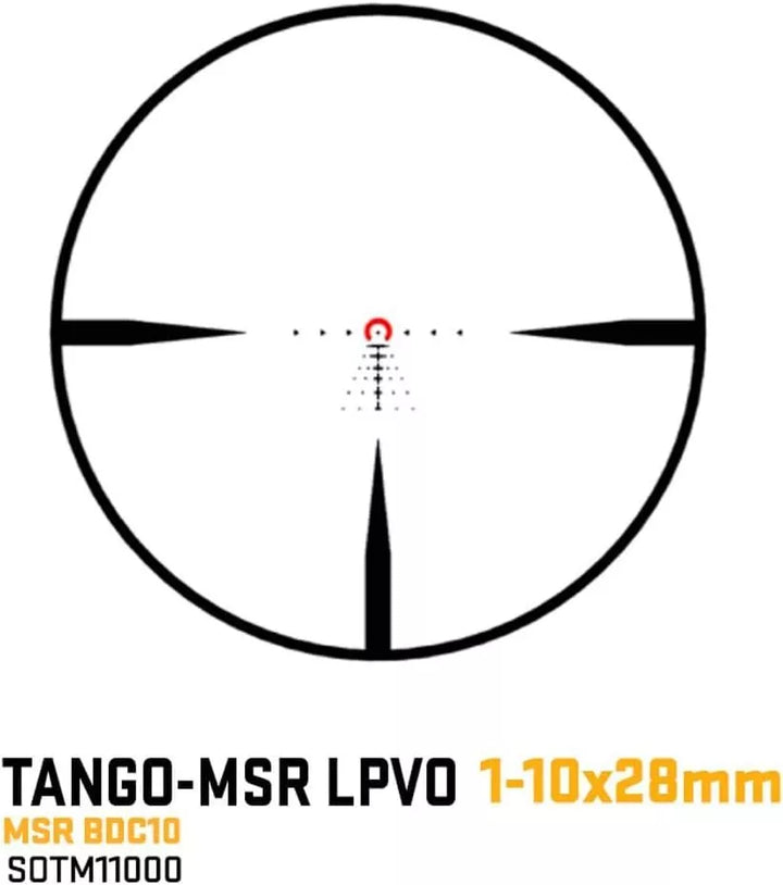 Sig Sauer TANGO-MSR LPVO 1-10X28mm (SFP)