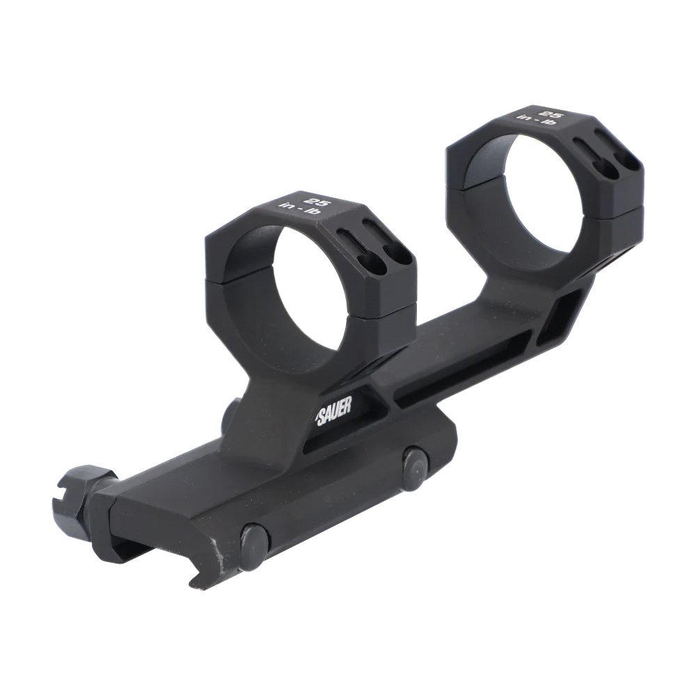 Sig Sauer ALPHA-MSR 30mm scope mount, Black, view 2