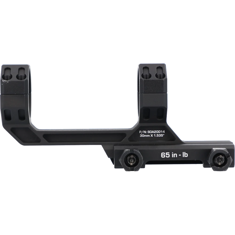 Sig Sauer ALPHA-MSR 30mm scope mount, Black, view 3