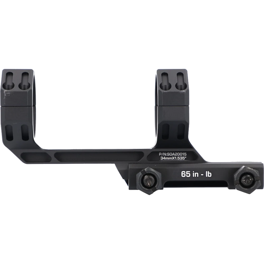 Sig Sauer ALPHA-MSR 34mm scope mount, Black, view 3