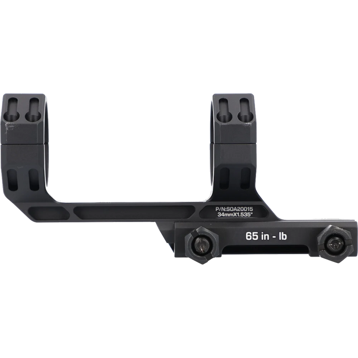 Sig Sauer ALPHA-MSR 34mm scope mount, Black, view 3