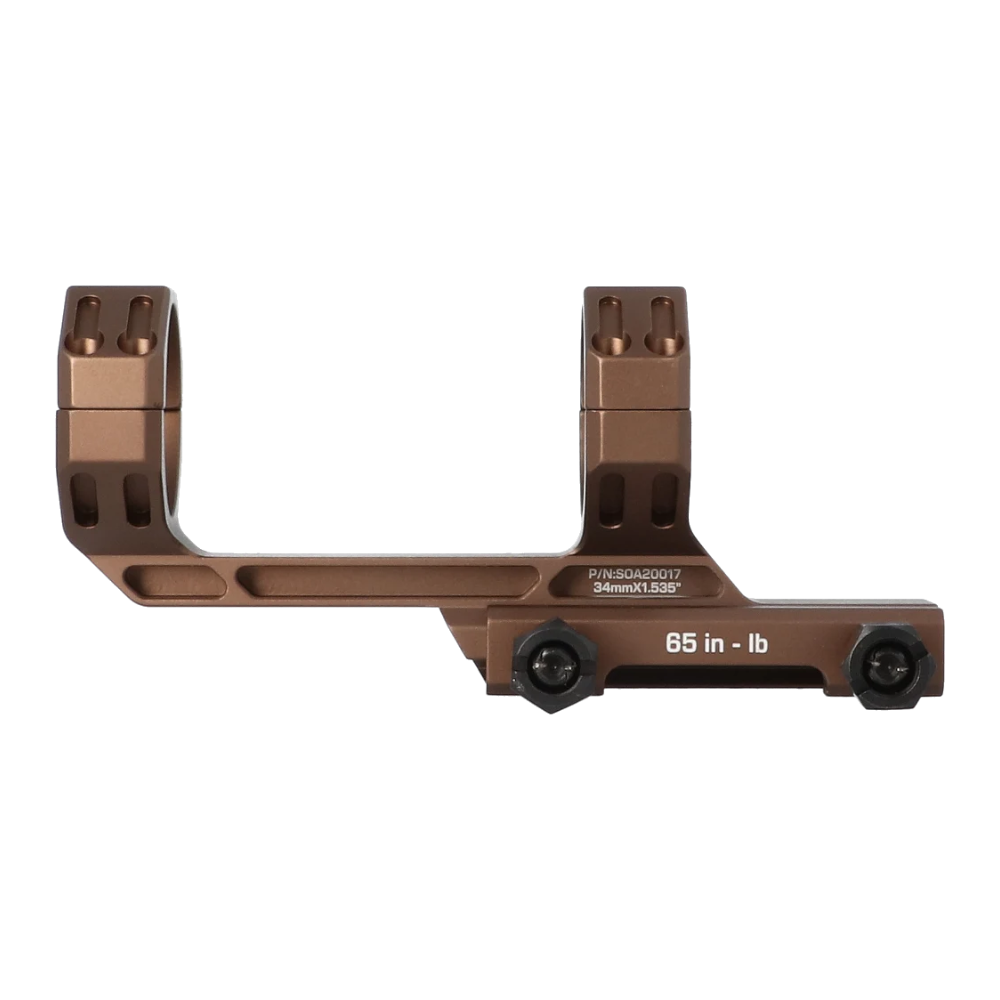 Sig Sauer ALPHA-MSR 34mm scope mount, Coyote, view 2