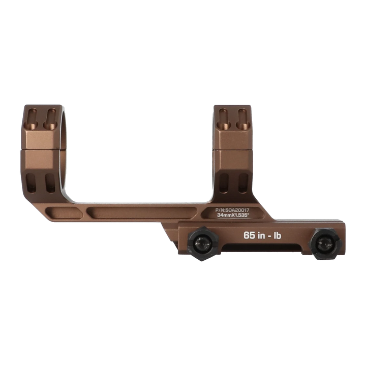 Sig Sauer ALPHA-MSR 34mm scope mount, Coyote, view 2