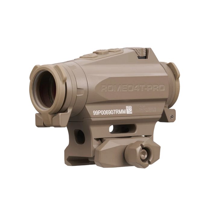 Sig Sauer ROMEO4T-PRO red dot, Flat Dark Earth, hero left