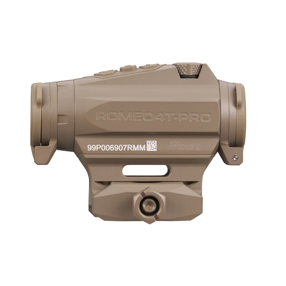 Sig Sauer ROMEO4T-PRO red dot, Flat Dark Earth, left