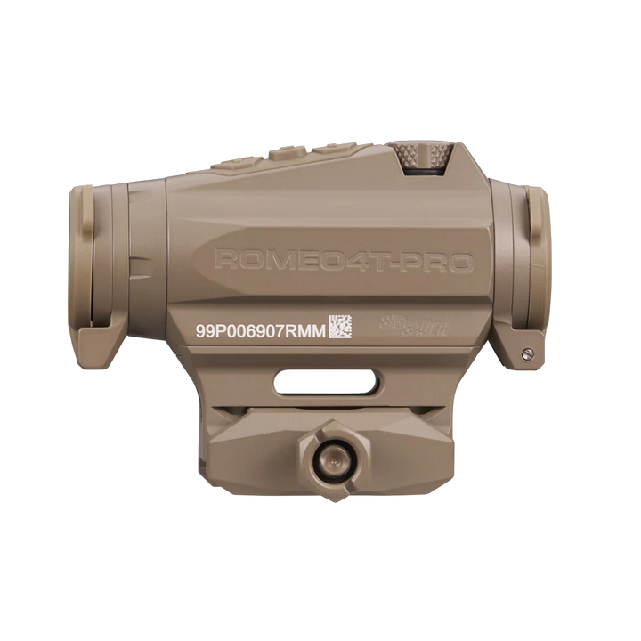 Sig Sauer ROMEO4T-PRO red dot, Flat Dark Earth, left