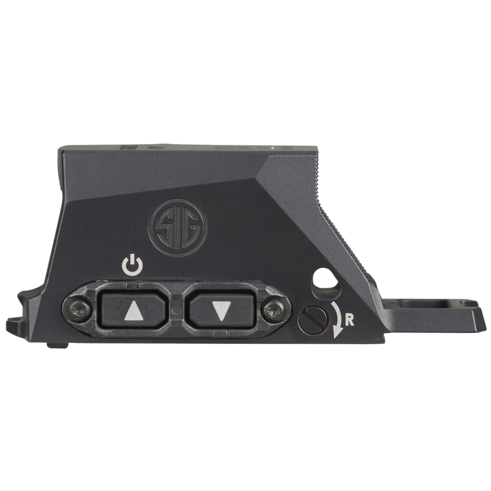 Sig Sauer ROMEO-M17 enclosed reflex sight, Black, left