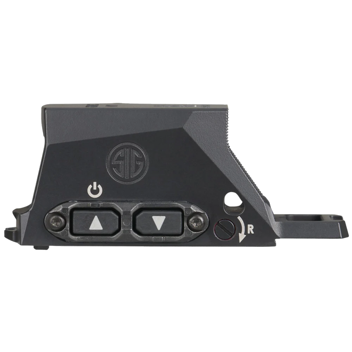 Sig Sauer ROMEO-M17 enclosed reflex sight, Black, left