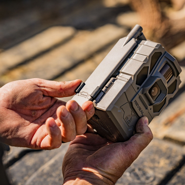 BUY 4 & SAVE! TACTACAM REVEAL X GEN 3.0  with Solar Panels, and SD Cards