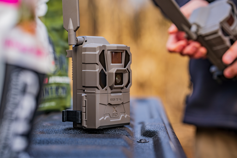 BUY 4 & SAVE! TACTACAM REVEAL X GEN 3.0  with Solar Panels, and SD Cards