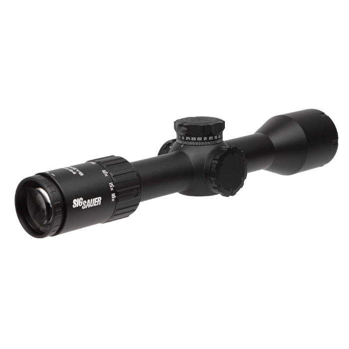 Sig Sauer WHISKEY6 3-18x44mm riflescope, rear right
