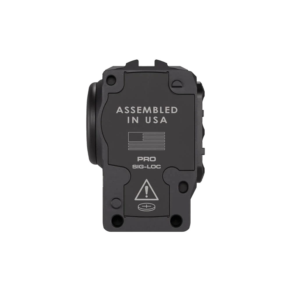 Sig Sauer XRAY5 SIG-LOC PRO reflex sight, bottom
