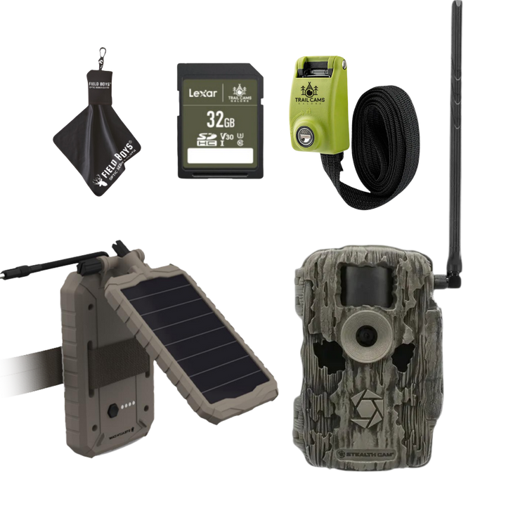 BUNDLE & SAVE! Stealth Cam FUSION™ MAX CELLULAR TRAIL CAMERA BUNDLE