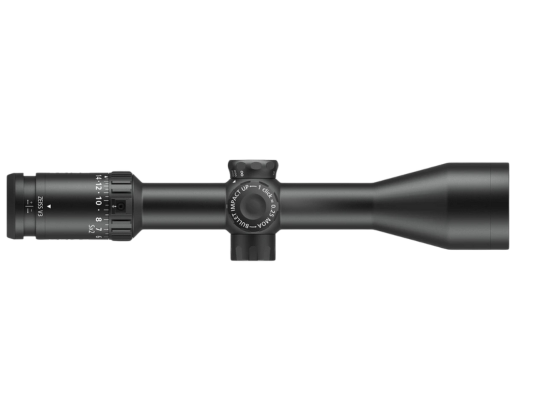 ZEISS V3 4.5-14x50 XRR riflescope right side with parallax turret