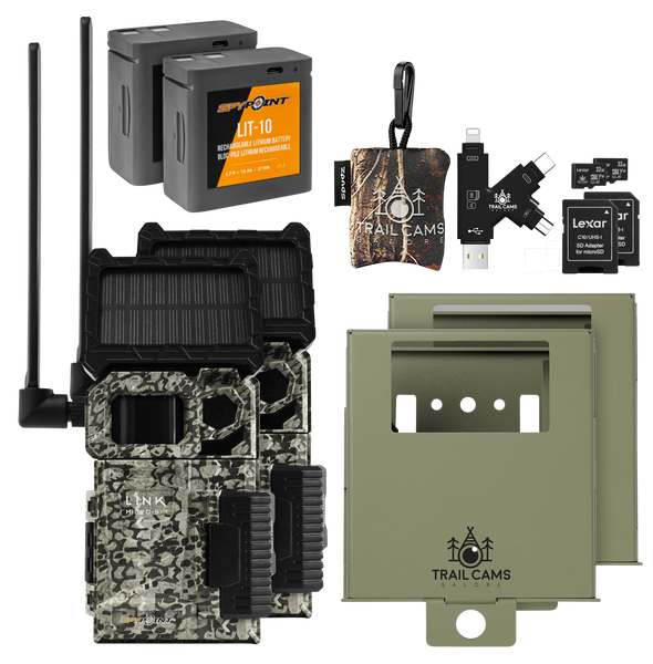 SPYPOINT Solar Cellular deals Trail Camera (LINK-MICRO-S-LTE-V)(48MP)