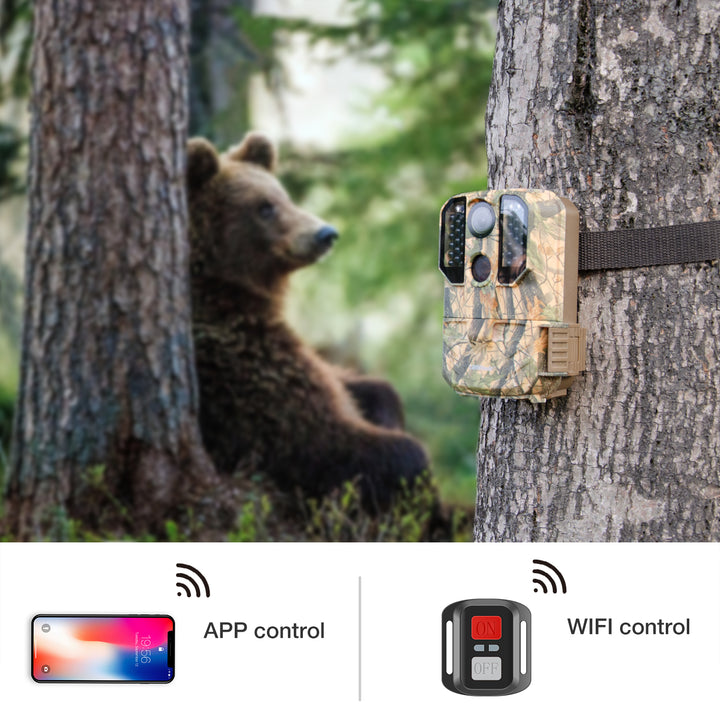 Campark T75 20MP 1296P WiFi Trail Camera - Freedom USA Sales